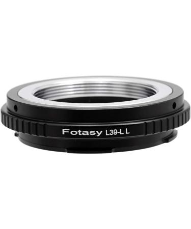 Fotasy Copper M39 Lens to Leica L Adapter | Infinity Focus | Leica M39 39mm Lens Adapter for Leica & Panasonic S Mount | Compatible with Leica SL, TL2, TL, T and Panasonic Lumix S1, S1R | M39 - Leica L - Buy Online on GoSupps.com