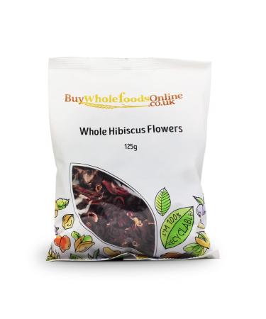 Hibiscus Flowers Whole Petals 125g (BWFO) - Buy Online on GoSupps.com
