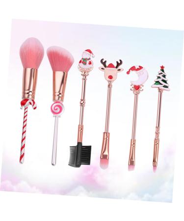 DOITOOL 7 Cosmetic Tools Facial Accessories Cosmetic Face Brushes Eyeshadow Brushes Foundation Brushes Xmas Make up Brushes Kit Mini Brush Multifunctional Brush Elder Candy - Buy Online on GoSupps.com
