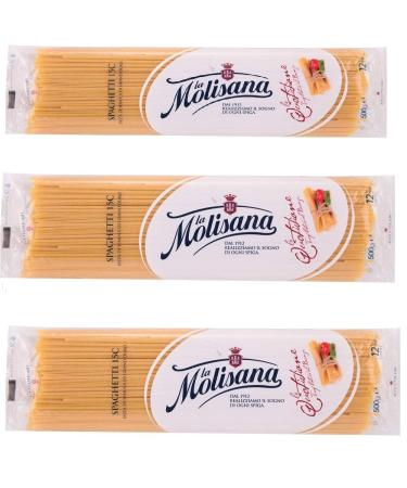 La Molisana 6 packets of spaghetti la molisane n 15 (3 kg)