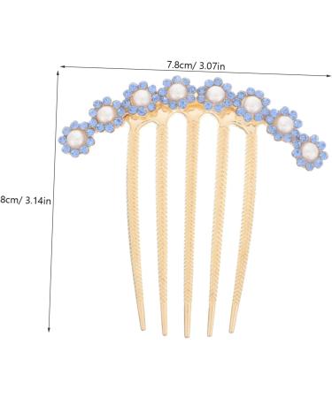 MAGICLULU Rhinestone Hair Pin Bridal Hair Accessories Hair Combs for Women Accessories Hair Comb Clip Womens Headpiece Pearl Hair Side Comb Hair Clip Bride Decorate Imitation Pearls Girl - Buy Online on GoSupps.com