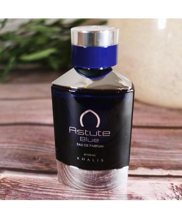 Maison d'Orient ASTUTE BLUE Cologne for Men a Spicy Woody Fragrance with Tangerine Sea Notes Pepper Cedar Vanilla Amber and Vetiver Accords 3.4 Oz - Buy Online on GoSupps.com