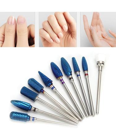 Grinding Head Nail Drill Bit Set Nail Grinding Head Nail DIY for Home - Buy Online on GoSupps.com