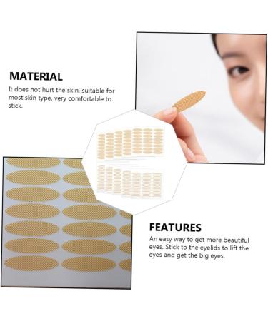 Beavorty 40 Sheets Lace Double Eyelid Sticker Makeup Stickers Double Sided Eyelid Traceless Eyelid Tapes Girl - Buy Online on GoSupps.com