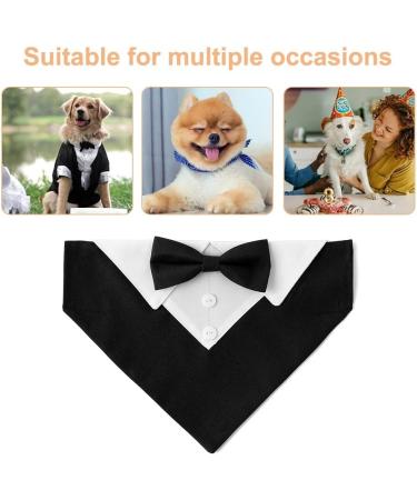 Dongker Dog Smoking Bandana Collar | Adjustable Wedding & Halloween Costumes for Small Medium Large Dogs | International Shipping - Buy Online on GoSupps.com