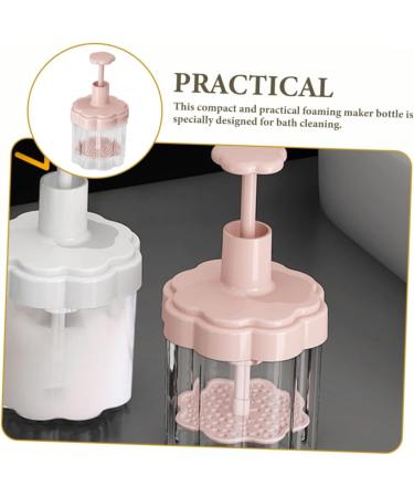 FOYTOKI Bubbler Cleansing Foams Maker Bubble Maker Bubble Foamer Facial Foamer Plastic Foams Maker Bottle Bubbling Tool Face Wash Frother Facial Cleaning Device - Buy Online on GoSupps.com