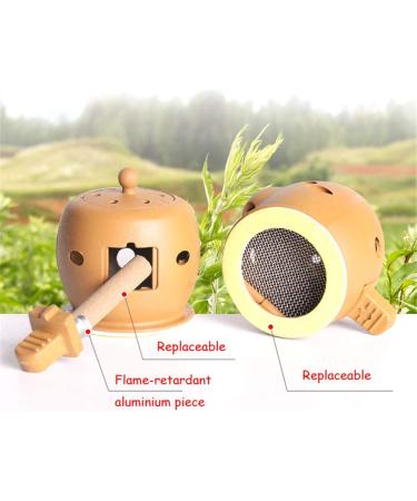 Helloyoung Moxibustion Box - 80PC Chinese Moxa Sticks for Acupuncture & Wellness | Mini Tube Moxa Stick for Gynecomastia & Relaxation - Buy Online on GoSupps.com