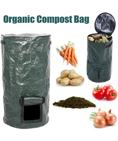 1PC Compost Bag Homemade Organic Ferment Compost Bag Waste Disposal Homemade Organic Waste PE Compost Bag Vegetable Grow Bag S Small - Buy Online on GoSupps.com