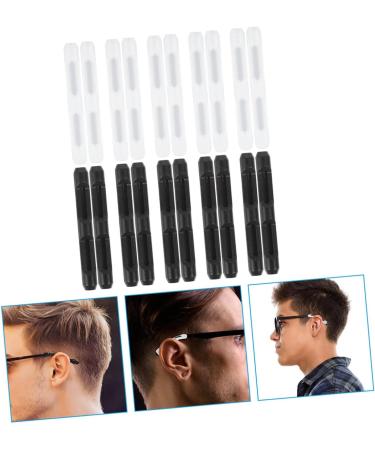 Healeved 10 Pairs Glasses Fixed Ear Support Accessories - Silica Gel Boots Assorted Colors (1.5X7X0.7CM) for Comfort & Stability - International Shipping Available - Buy Online on GoSupps.com