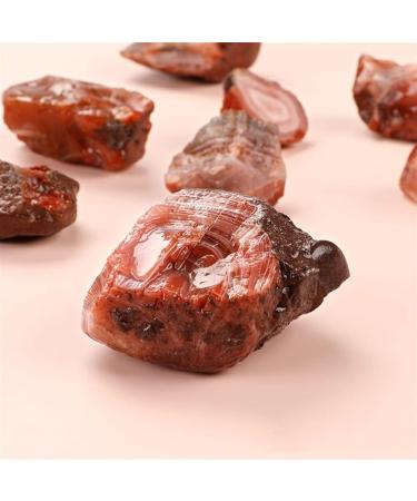 Natural Crystal Rough Raw Carnelian Mineral Irregular Crystal Stone - Buy Online on GoSupps.com