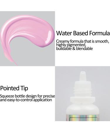 Mysense Pastel Pink Face and Body Paint - Non-toxic Cream for Adults and Children - Halloween, Cosplay Makeup - 0.6 OZ - Buy Online on GoSupps.com