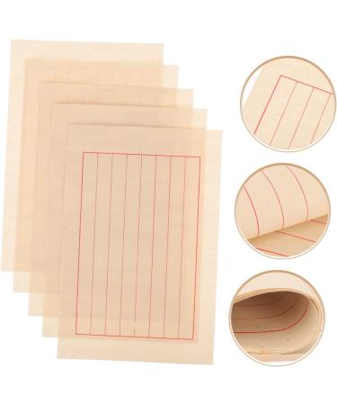 STOBOK 50 Sheets Rice Paper Chinese Calligraphy Practice Paper Xuan Paper Calligraphy Paper Art Paper As Shown 29x19cm - Buy Online on GoSupps.com