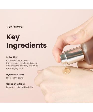 Plan Tox Lifting Ampoule 30ml - Anti-Aging Facial Serum with Spilanthol Hyaluronic Acid & Collagen for Firm Elastic Skin - Buy Online on GoSupps.com