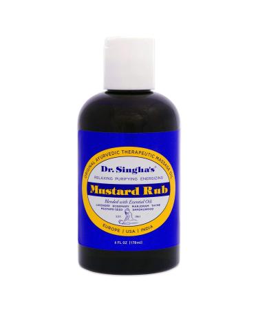 Dr. Singha's Original Ayurvedic Relaxing Purifying and Energizing Massage Oil - Made in USA 6 oz