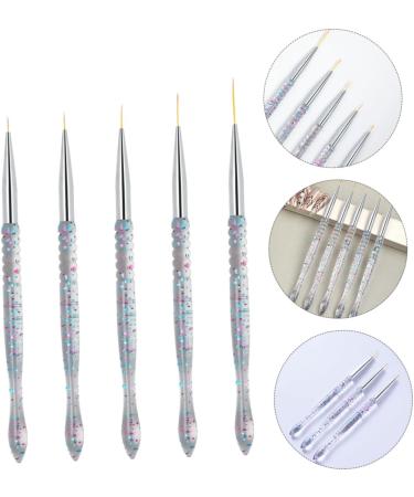 Beavorty 2Sets Nail art drawing pen nail tools manicure for nails wire pulling tools Manicure Accessory liner paint manicure tools professional Nail Art Drawing paint pen - Buy Online on GoSupps.com