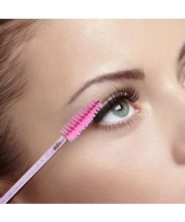 100pcs Crystal Pink Eyelash Mascara Brushes | G2PLUS Makeup Kit - Buy Online on GoSupps.com