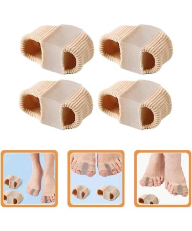 Cohaeli Bunion Corrector 4Pcs Set - Orthopedic Toe Separators & Splint for Hallux Valgus - Foot Care Supplies - Size L 6x3.2cm - Buy Online on GoSupps.com