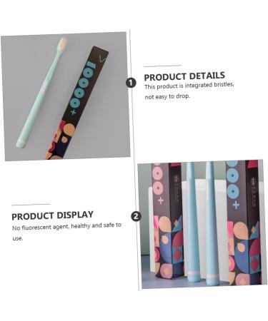 Minkissy Soft Toothbrush Set for Pregnant Women - 4 Microhaar Oral Care Tools for Postpartum Mouth Cleaning - Buy Online on GoSupps.com