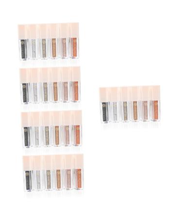 TOVINANNA 30 Pcs Eye Shadow Set Makeup Accessories Eye Makeup Tools Miss Shine Liquid Eyeshadow Highlighter