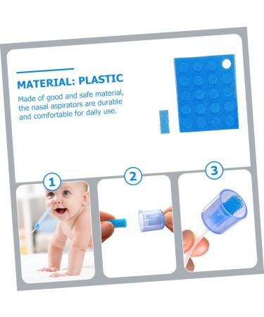 Hohopeti 40pcs Nasal Aspirator Filter Sponge Plates for Toddlers - Nose Sucker Cleaner for Newborns - Buy Online on GoSupps.com