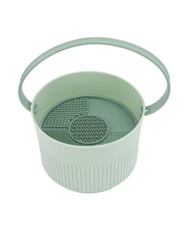 Makeup Brush Cleaning Mat Bowl - Deep Cleansing Cosmetic Brushes Cleaner & Dryer for Travel | Best eCommerce Deals - Buy Online on GoSupps.com