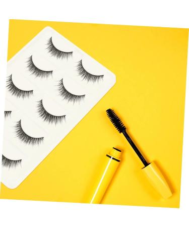 Beavorty 15 Pairs short false eyelashes reusable eyelashes false lashes Makeup lash makeup eyelashes reusable manmade eyelashes 3d fake eyelashes Accessories fluffy 6d artificial fiber - Buy Online on GoSupps.com