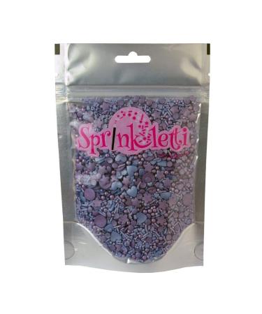 Sprinkletti - Colours - Violet Coloured Edible Sprinkles for Cake Decorating