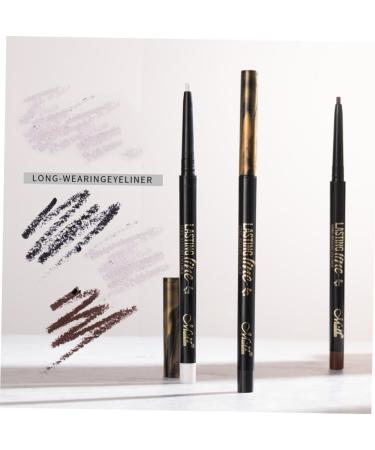 Angoily Eyeliner Pencil Eyebrow Pencil Eye Pencil Waterproof Eye Liner Women Makeup E43 Automatic - Buy Online on GoSupps.com
