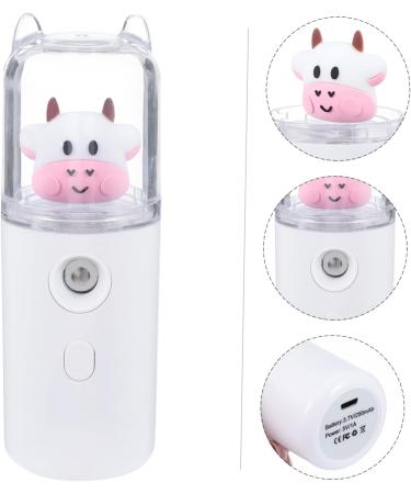 Beatifufu Moisturizer Humidifier Sprayer Eyelash Extensions Facial Sprayer Face Plastic Material White - Buy Online on GoSupps.com