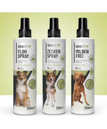 Reavet Grass Mites Spray 500ml - Effective Defense & Care for Dogs | Anti-Mites Spray & Itch Relief - Buy Online on GoSupps.com