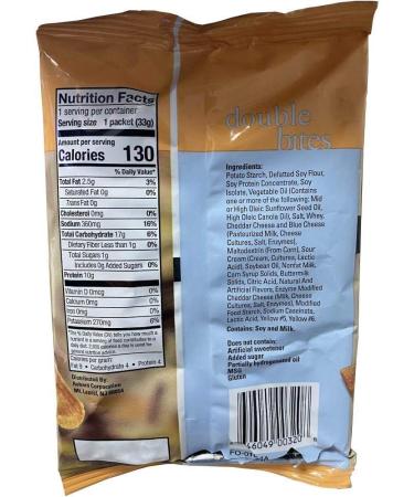 BestMed Double Bites Cheddar Cheese 7-Pack - High Protein Low Calorie Gluten Free Diet Chips - Buy Online on GoSupps.com