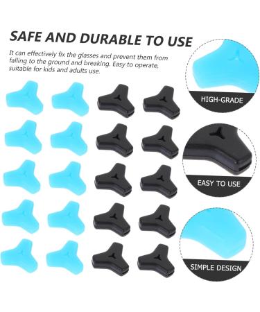 Housoutil 20pcs Silicone Anti-Slip Sunglasses Accessories - Glasses Leg Covers & Temple Frame Hooks - Buy Online on GoSupps.com