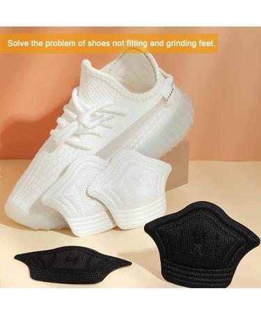 Self-Adhesive Heel Protection - 4 Pairs of Cushions for Too Big Shoes Heel Repair & Comfort Pads - Buy Online on GoSupps.com