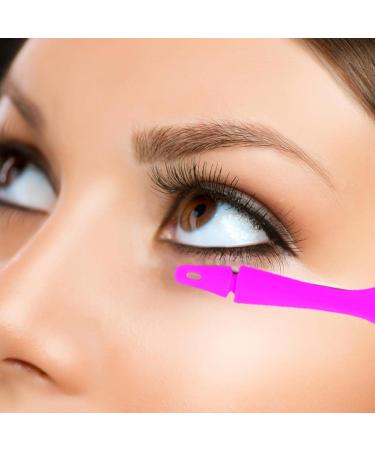 Silicone Eyeliner Tool | Silicone Eyeliner Stencil Lipstick Wearing Aid Face Cream Applicator Easy Makeup Tool Eyeliner Applicator Tool for Makeup Coatuiyo - Buy Online on GoSupps.com