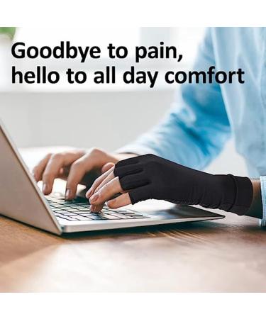 Tovmekdjn 2Piece Compression Gloves Pressure Gloves for Arthritis for Women & Men Relieve Carpal Tunnels Rheumatoid S - Buy Online on GoSupps.com