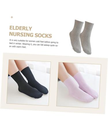 HEALLILY 5 Pairs Diabetic Care Socks for Men and Women - Non Skid Cotton Crew Extra Wide Sports Socks - Buy Online on GoSupps.com