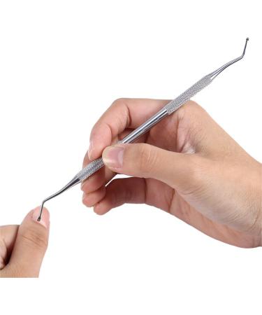 Stainless Steel Cuticle Pushers Professional Ingrown Toe Nail Correction Tool Pedicure Tool Foot Nail Hook - Buy Online on GoSupps.com