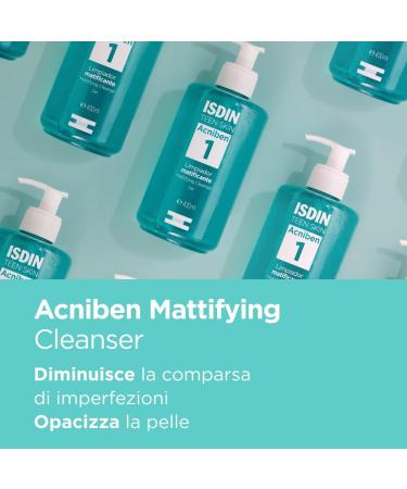 ISDIN Acniben Motivating Cleanser Deep Cleansing Gel for Oily Skin 400ml - Buy Online on GoSupps.com