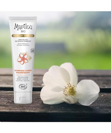 Marilou Bio - Mono range - Nourishing Body Scrub with Tahitian Monoi Oil - Tube of 150 ml - for skin always on holiday! - Buy Online on GoSupps.com