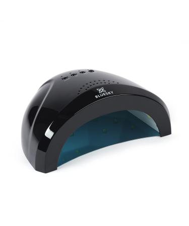 Bluesky UV LED lamp nail dryer for gel nail polish with intelligent lamp function open design 30s/60s time setting (Bluesky UV/LED lamp 48W) 1 piece (1 Pack)