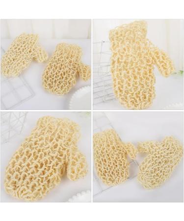 Buy POPETPOP Exfoliating Gloves | Korean Body Scrubber Mitts for Spa & Shower - Best for Women - Buy Online on GoSupps.com
