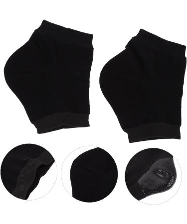 FRCOLOR Cracked Foot Care Socks Pairs Silicone Heel Heel for Dry Cracked feet Cracked Heel moisturizing Foot Protectors for feet Breathable Heel Sleeves Comfortable Foot Socks - Buy Online on GoSupps.com