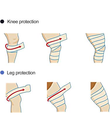 Foam Underwrap Athletic Tape - Pre Wrap for Ankle Knees Elbows | Sports Foam Bandage - White - International Shipping Available - Buy Online on GoSupps.com