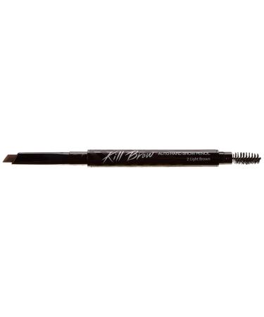 Clio Kill Brow Auto Hard Brow Pencil 02 Light Brown 0.01 oz (0.31 g)