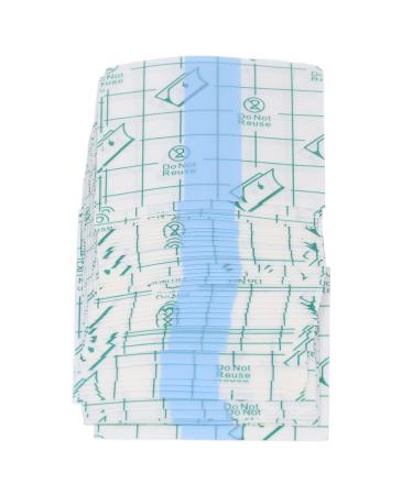 NOENNULL Professional Disposable Makeup Palette with Adhesive Film for Foundation Eyeshadow Nail Polish Blending Wound Care