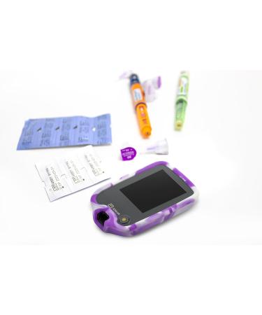 Patchinga Silicone Protective Cover for Freestyle Libre 1 2 & 3 | Shockproof Anti-Slip Scratch-Resistant | 9 Colors Available - Purple Dream - Buy Online on GoSupps.com