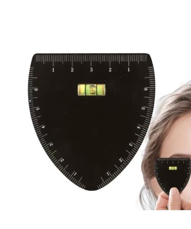 Eyebrow ruler reusable fast for eyebrow drawing cosmetic accessory for dressing table spa office sleep travel parties wedding hairdresser bag 1 copy