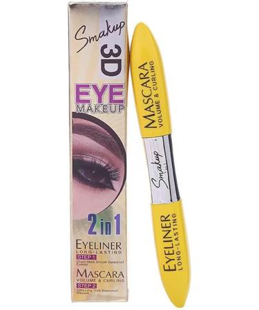Longwear Mascara - Dual Heads Eyelash Mascara Washable Mascara Volumizing Lengthening Lifting Curling Multiplying Eye Makeup Aezon - Buy Online on GoSupps.com