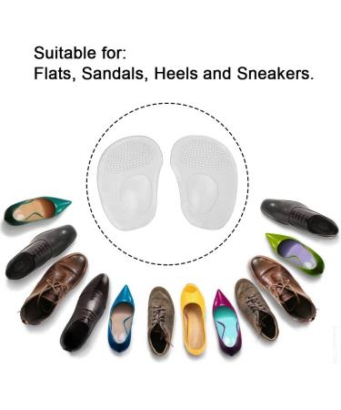 2 Pairs Dr. Foot Ball of Foot Cushions - Forefoot Support Pain Relief Gel Insoles - Buy Online on GoSupps.com