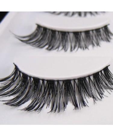 Premium 5 Pairs Fake Eyelashes Natural Handmade Eyelashes Cotton Infarct Cross Long Thick 3D Faux Eyelashes - Buy Online on GoSupps.com